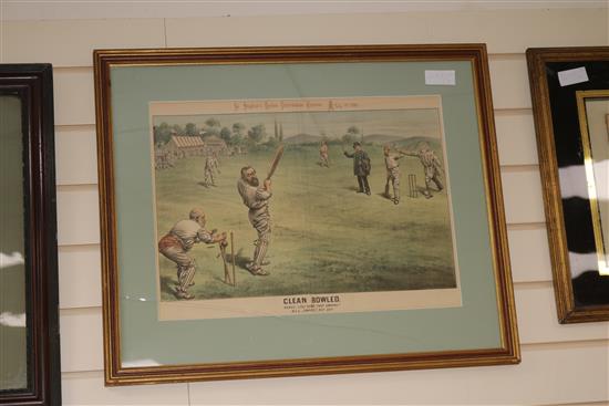 L. Thackeray Edwards, a pair of chromolithographs, Every dog has his day and Last but not least,